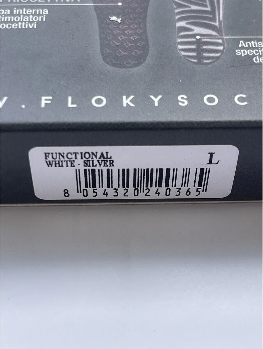 FLOKY SOCKS Sport Functional Postural Socks Size L